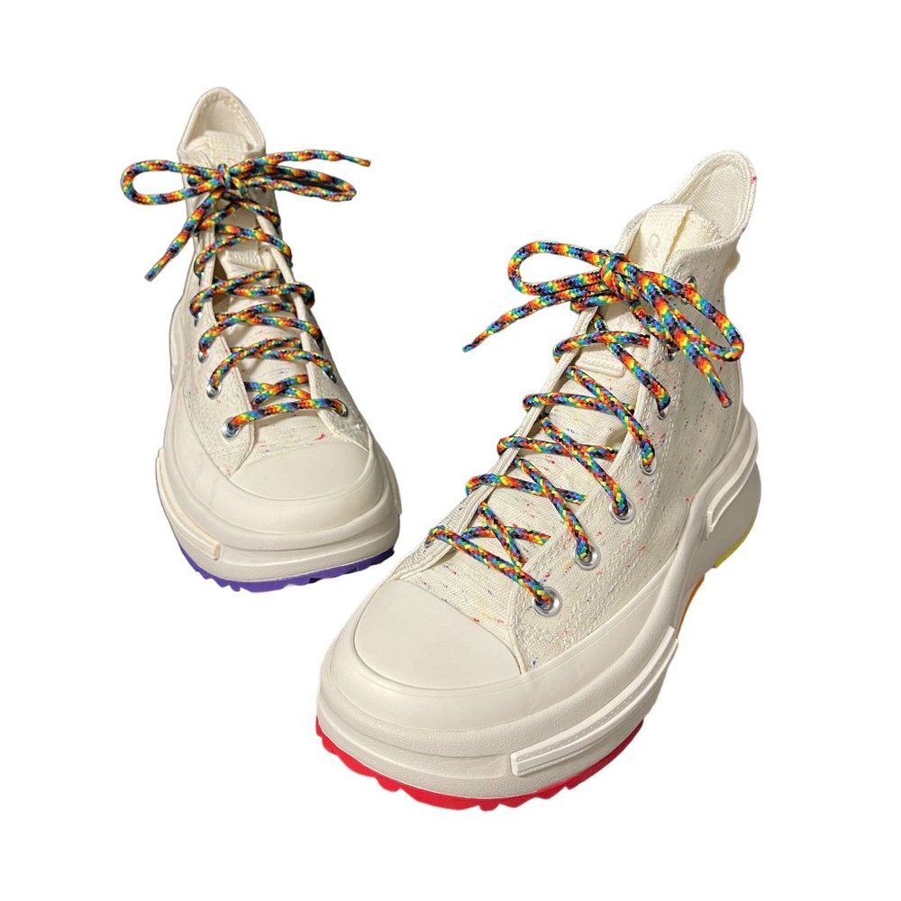 Converse Run Star Legacy CX Rainbow High Top, A06027C, Womens Size 8 WORN ONCE